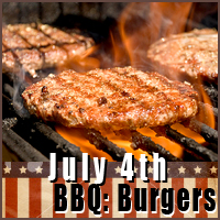 4th of July BBQ Burgers